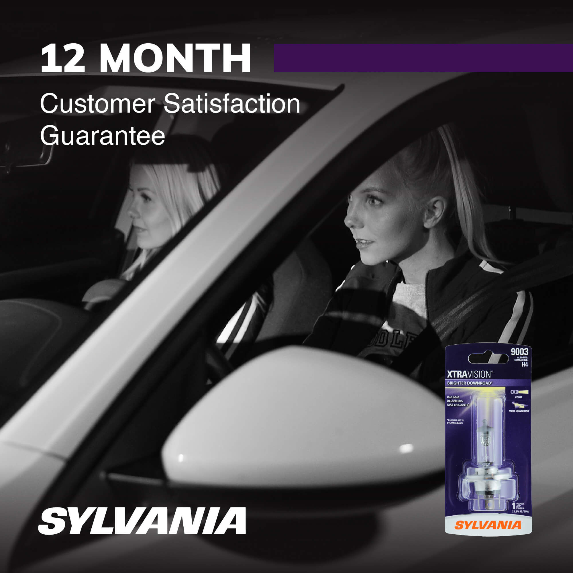 Sylvania 9003 xtravision halogen headlight bulb new arrivals